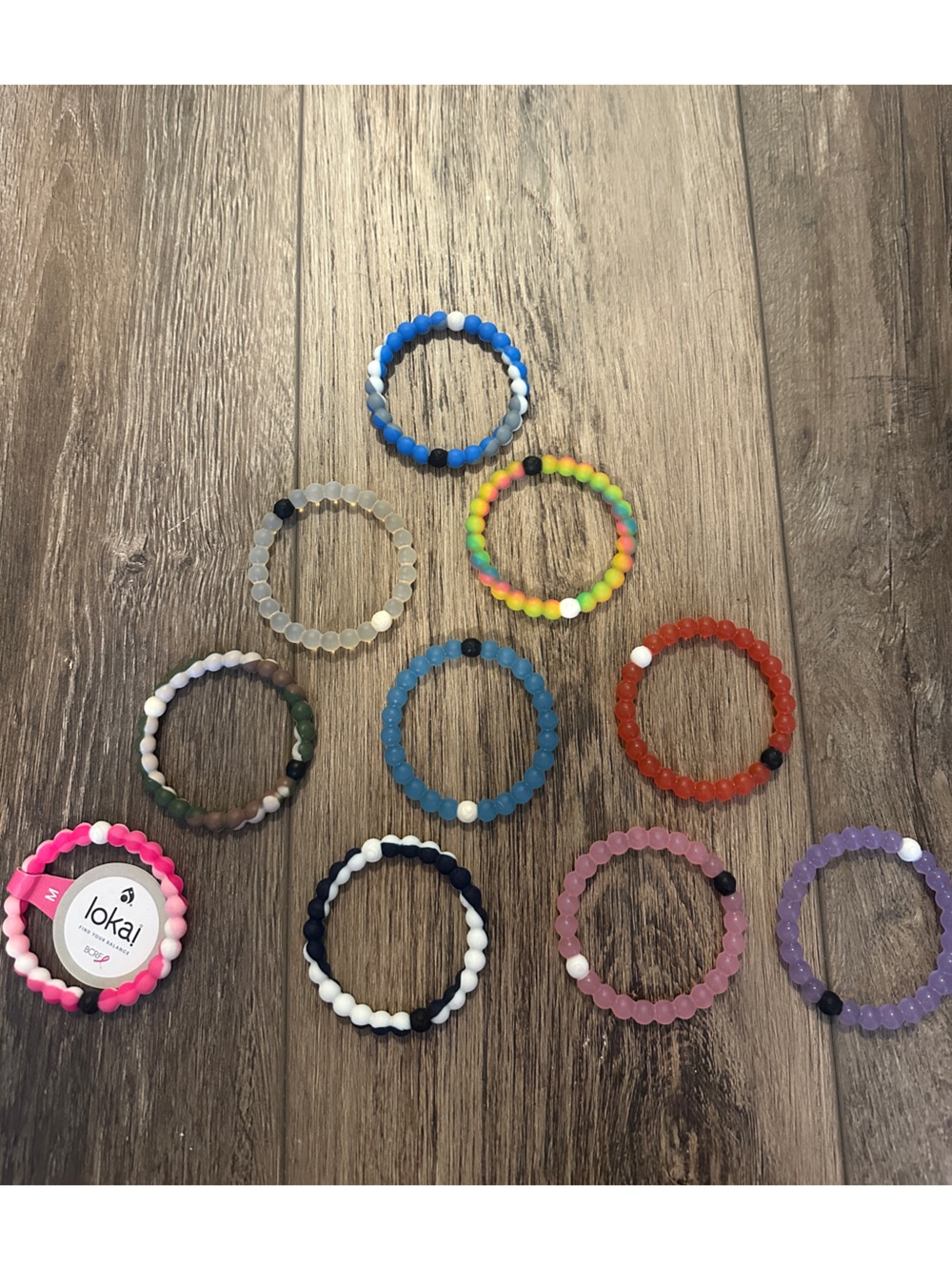 Assortment of Lokai Bracelets